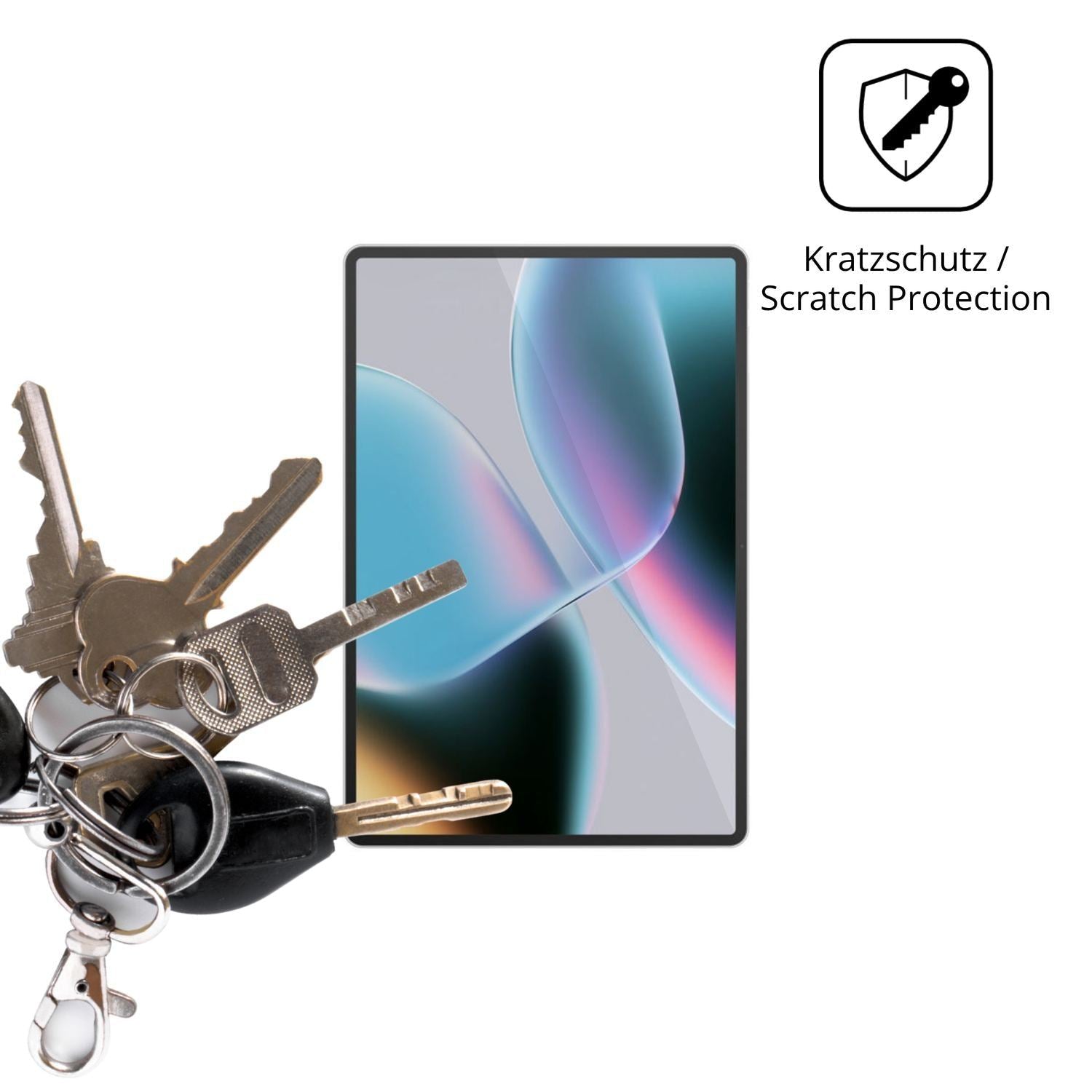 2x Schutzfolie klar für Asus Pad T3201 Display-Sch (4)