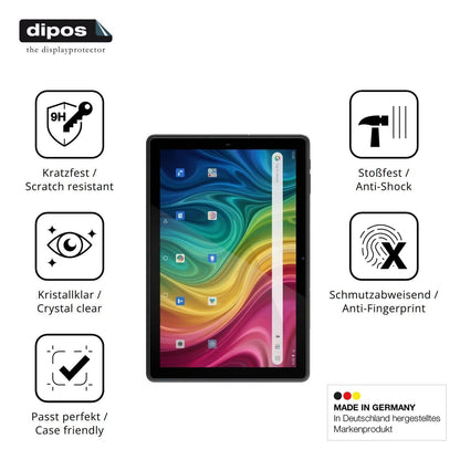 2x 9H Schutzfolie für Archos T101 HD2 4G Panzerfol (7)