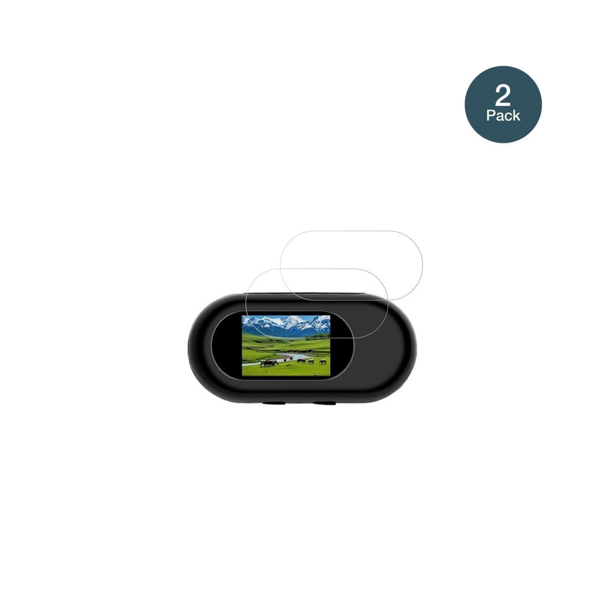 2x 9H Schutzfolie für TANGMI M10 Mini Action Cam P (2)
