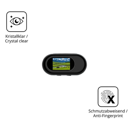 2x 9H Schutzfolie für TANGMI M10 Mini Action Cam P (5)