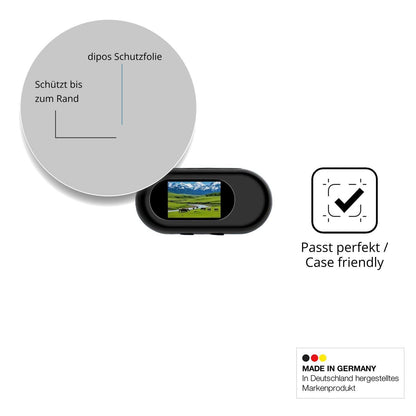 2x 9H Schutzfolie für TANGMI M10 Mini Action Cam P (6)