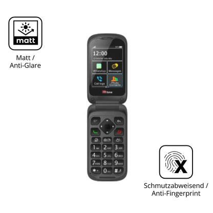 4x Schutzfolie matt für TTfone TT970 Display-Schut (5)