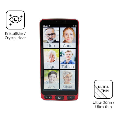 4x Schutzfolie klar für Olympia NEO PLUS Display-S (5)