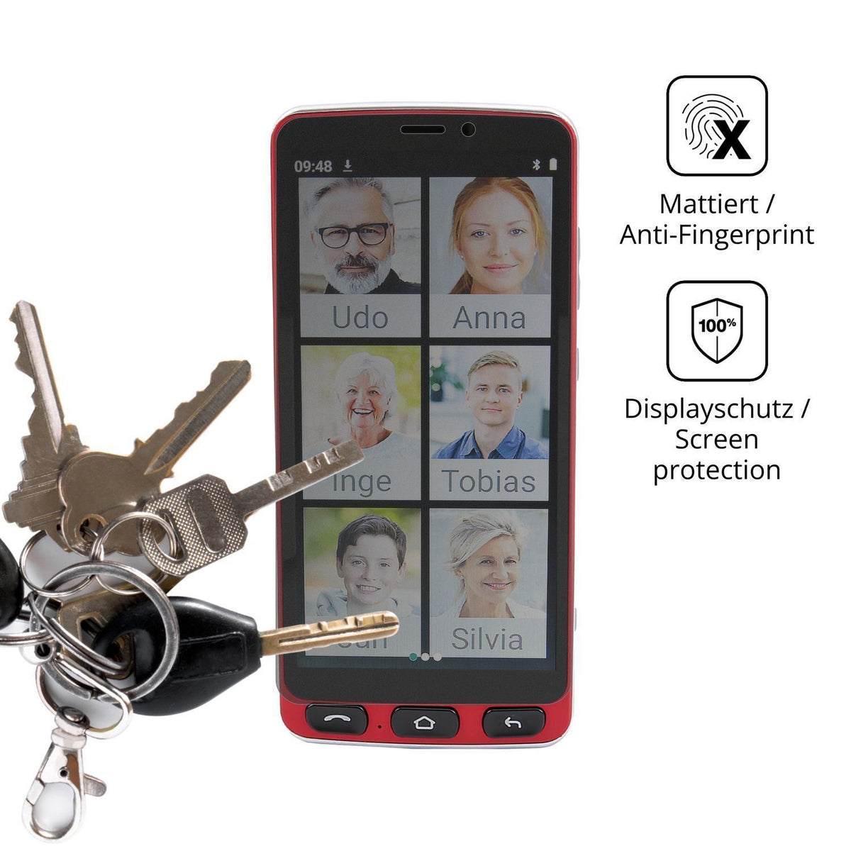 Blickschutzfolie für Olympia NEO PLUS matt Schutzf (3)