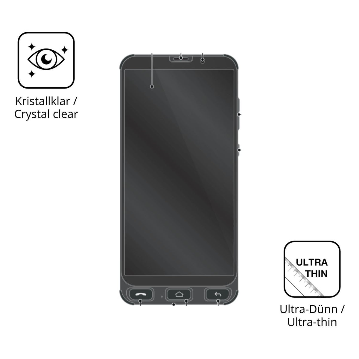 4x Schutzfolie klar für Olympia NEO Mini PLUS Disp (5)