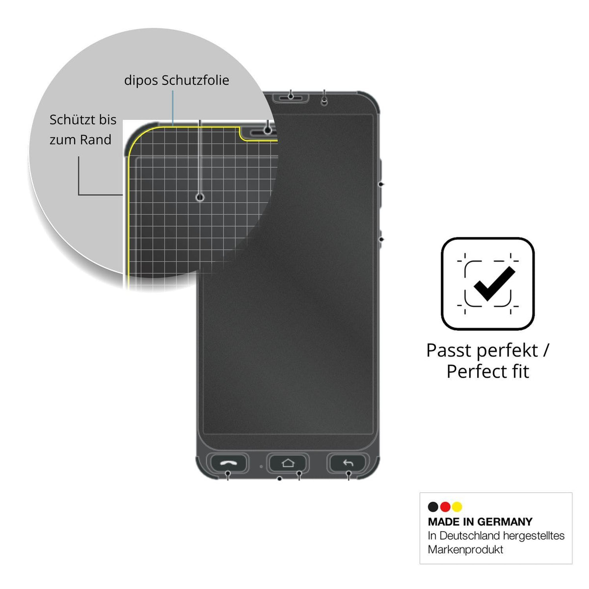 Blickschutzfolie für Olympia NEO Mini PLUS matt Sc (4)
