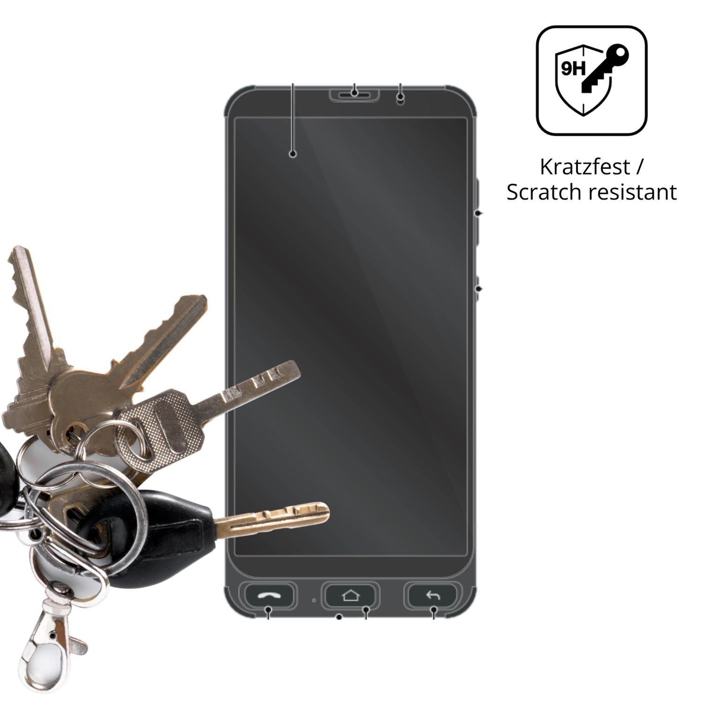 2x 9H Schutzfolie für Olympia NEO Mini PLUS Panzer (3)