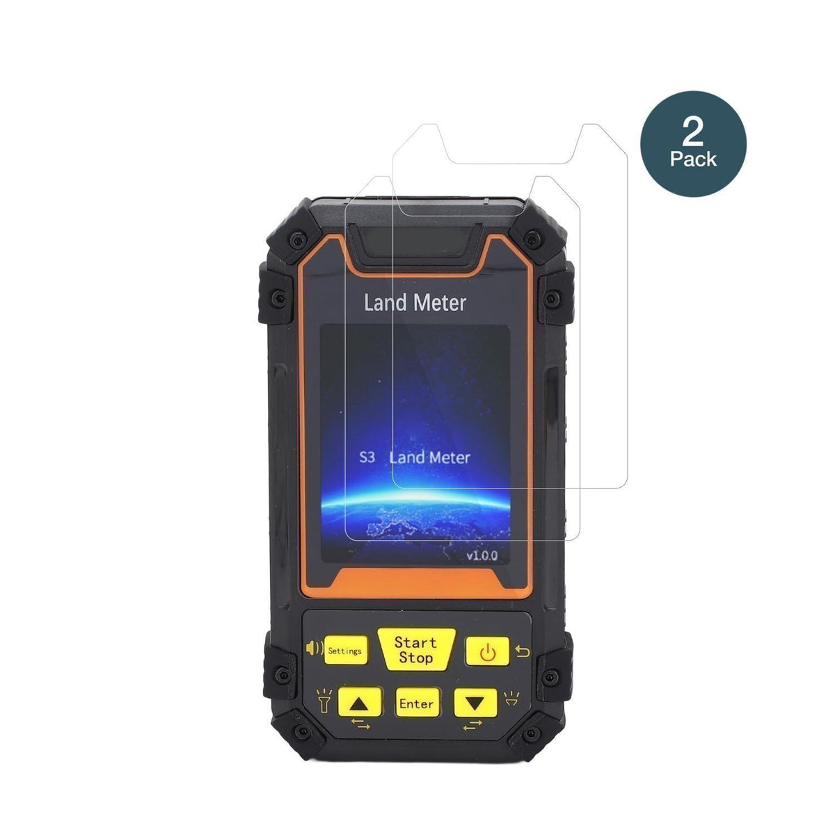 2x 9H Schutzfolie für Fockety S3 GPS-Landmessgerät (2)