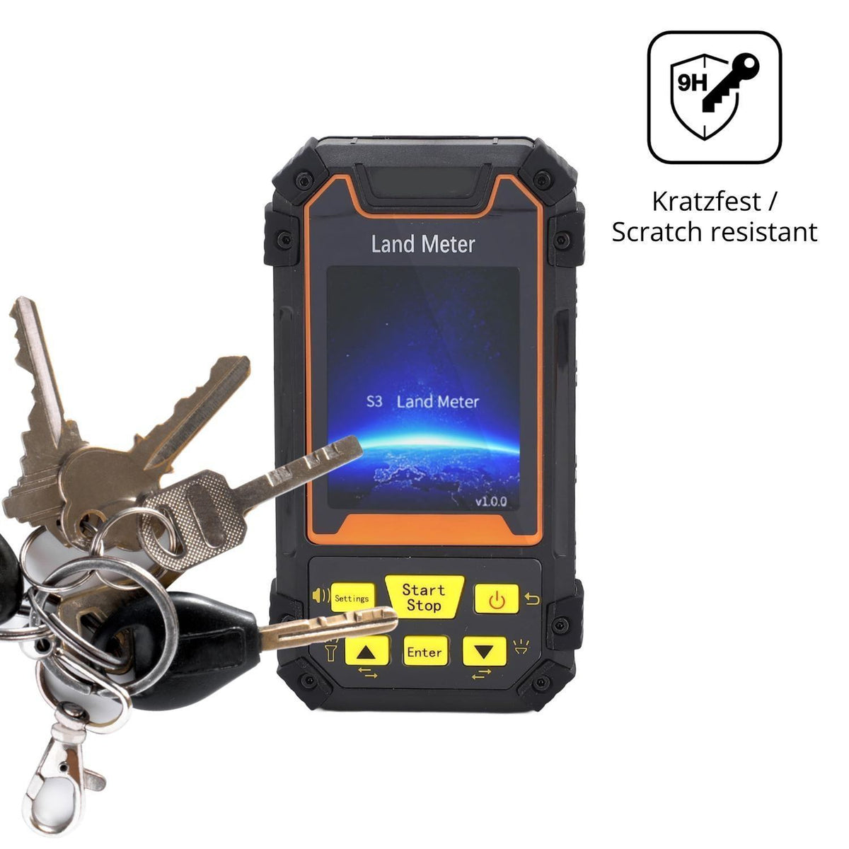 2x 9H Schutzfolie für Fockety S3 GPS-Landmessgerät (3)