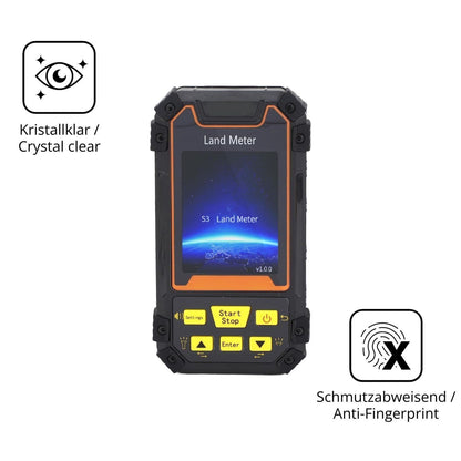 2x 9H Schutzfolie für Fockety S3 GPS-Landmessgerät (5)