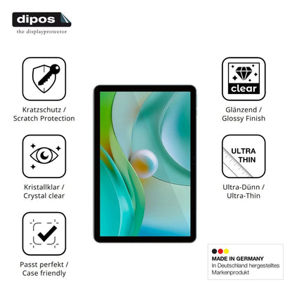 2x Schutzfolie klar für SPC Gravity 10.1 Display-S (7)
