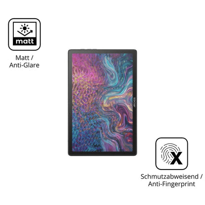 2x 9H Schutzfolie matt für Archos T105 FHD 4G Panz (5)