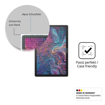 2x 9H Schutzfolie matt für Archos T105 FHD 4G Panz (6)