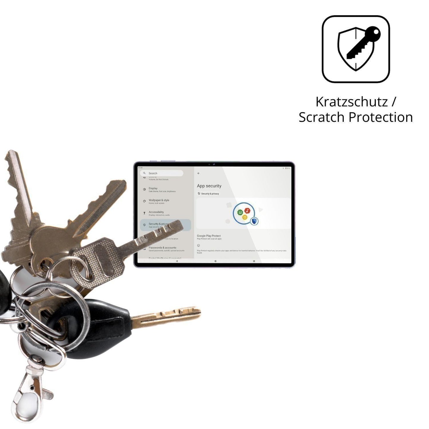 2x Schutzfolie klar für SKYEGG K15 Display-Schutzf (4)