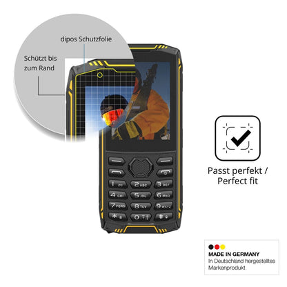 Blickschutzfolie für Ulefone Armor Mini 5 matt Sch (4)