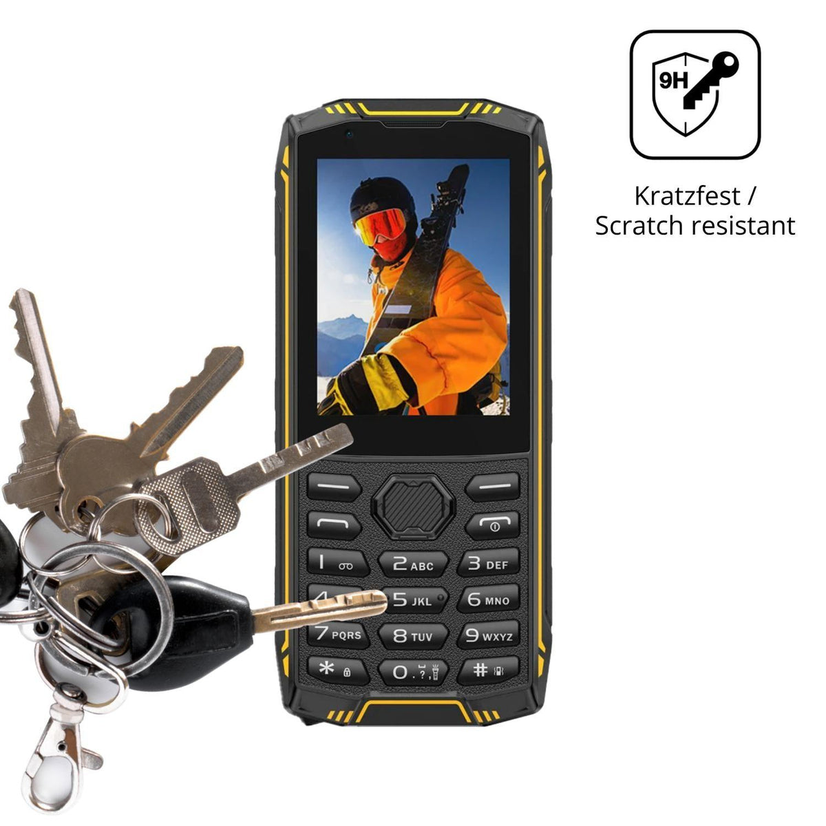2x 9H Schutzfolie für Ulefone Armor Mini 5 Panzerf (3)