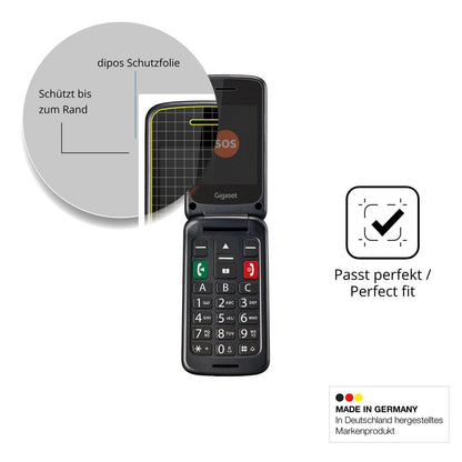 Blickschutzfolie für Gigaset GL590 matt Schutzfoli (4)