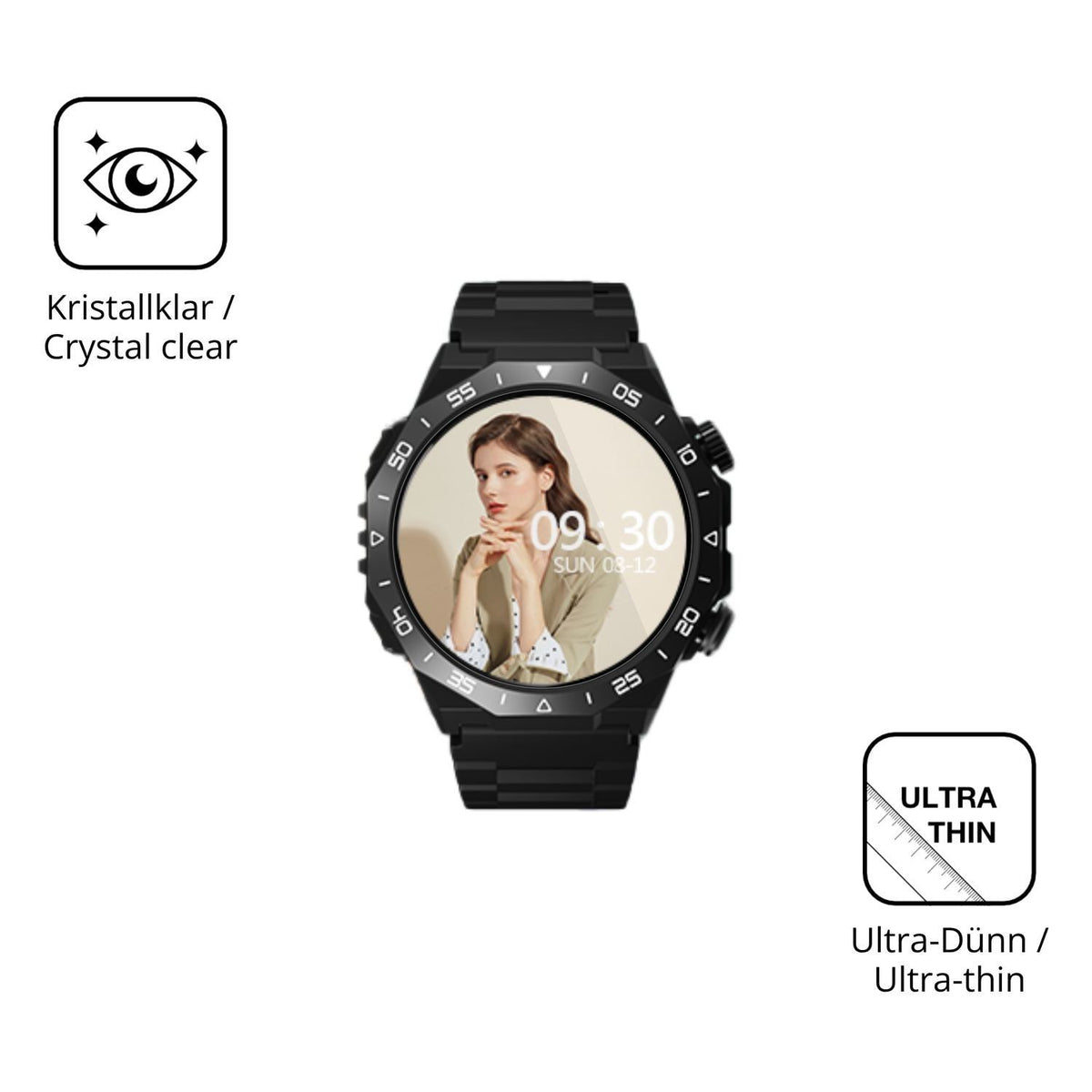 6x Schutzfolie klar für OWMSIC S11 Display-Schutzf (5)