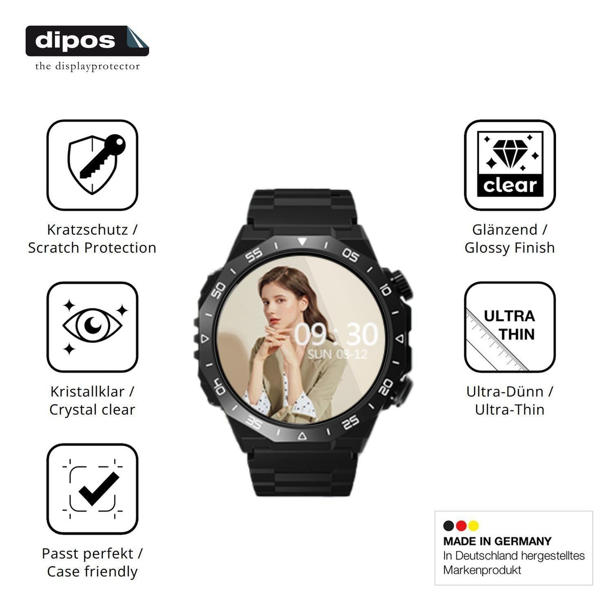 6x Schutzfolie klar für OWMSIC S11 Display-Schutzf (7)