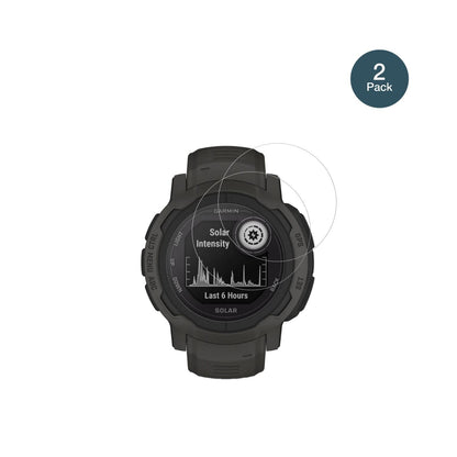 2x 9H Schutzfolie für Garmin Instinct 2 Solar Panz (2)