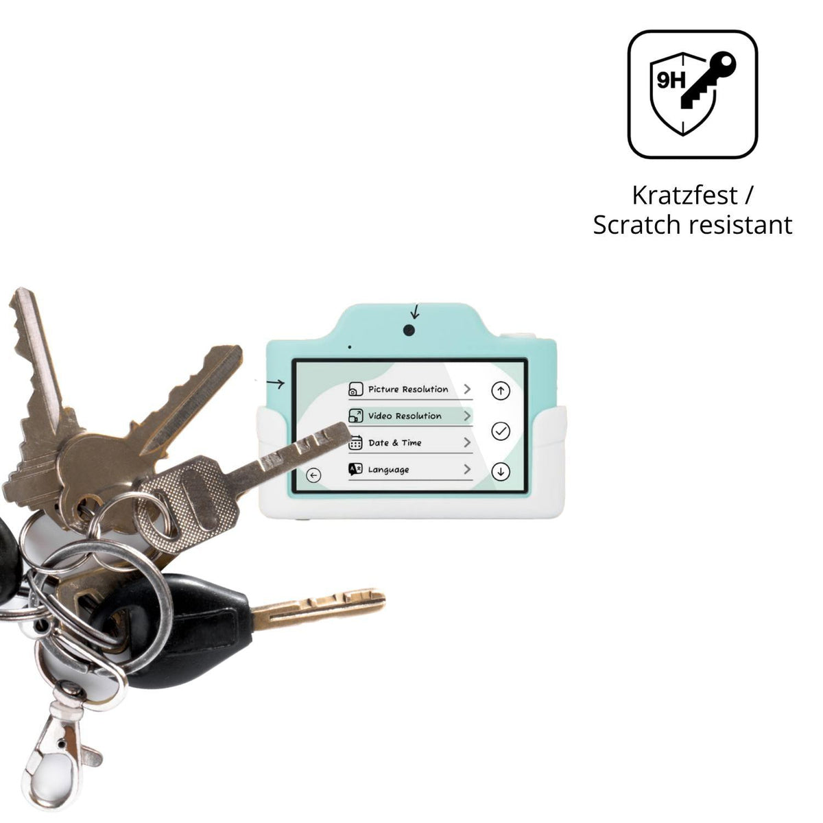 2x 9H Schutzfolie für Kidamento RKD18 K Zippy Panz (3)
