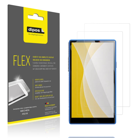 2x 3D Full Cover Schutzfolie für MECHEN X52-B (1)