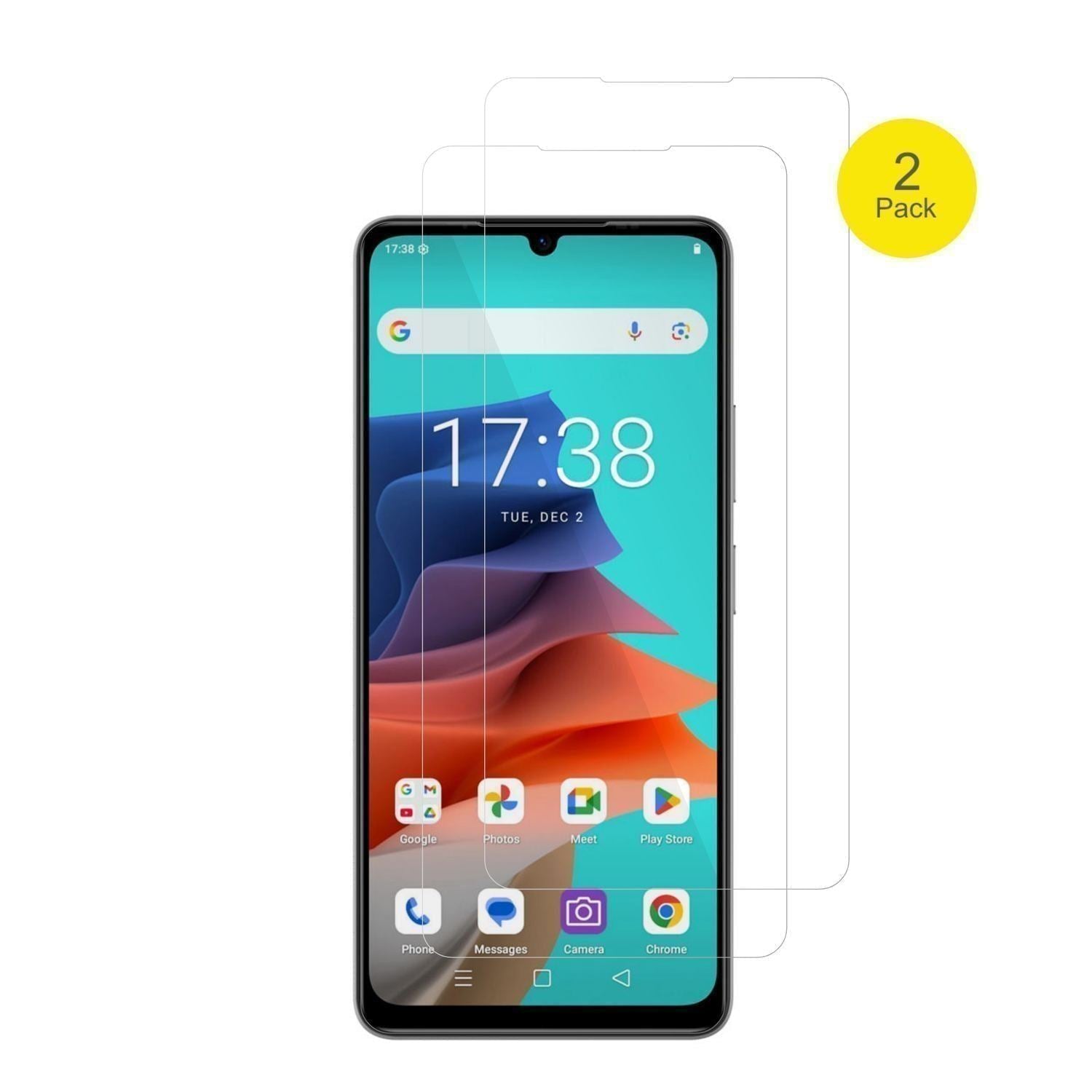 2x 3D Full Cover Schutzfolie für Philips S7220 (2)