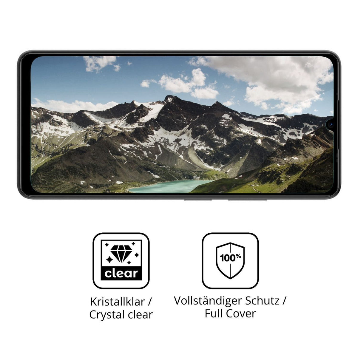 2x 3D Full Cover Schutzfolie für Philips S7210 (5)