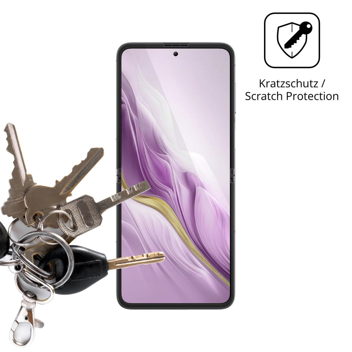 4x Schutzfolie klar für Blackview Hero 10 Aussense (4)
