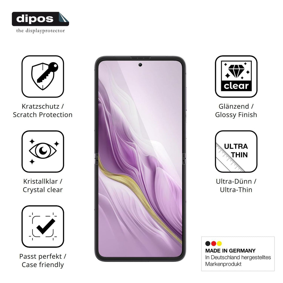 4x Schutzfolie klar für Blackview Hero 10 Aussense (7)
