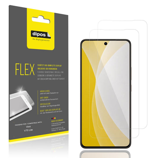 2x 3D Full Cover Schutzfolie für Vivo V70 Lite (1)