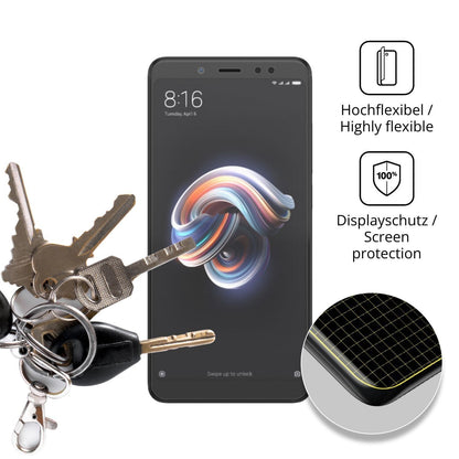2x Full Cover Schutzfolie matt für Xiaomi Redmi No (3)