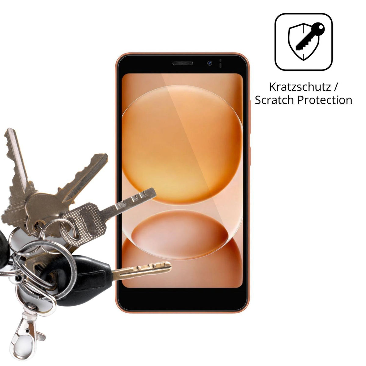 4x Schutzfolie klar für Blackview Wave 2C Display- (4)
