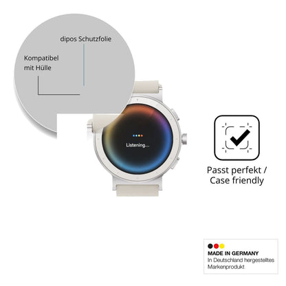 6x Schutzfolie matt für Realme Watch S5 Display-Sc (6)