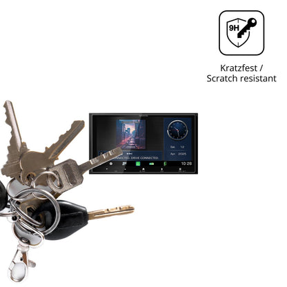 2x 9H Schutzfolie für Kenwood DMX7525DABS Panzerfo (3)