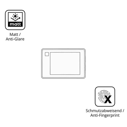 4x Schutzfolie matt für Apexcam X80 Pro Display-Sc (5)