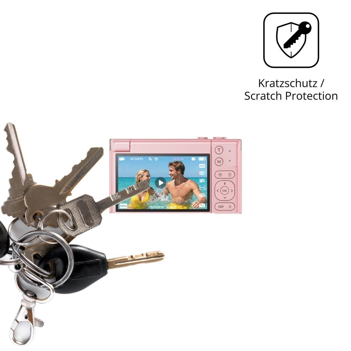 4x Schutzfolie matt für Captainbear DC-A9 Display- (4)
