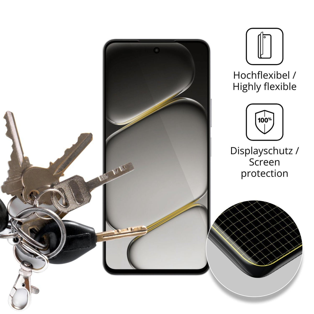 2x 3D Full Cover Schutzfolie für OnePlus Turbo 6X (3)