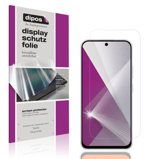 4x Schutzfolie klar für Tecno Pova 8 5G Display-Sc (1)