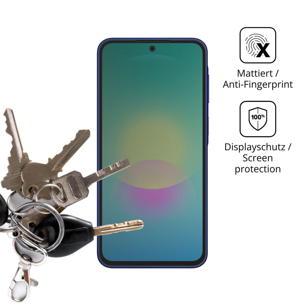 Blickschutzfolie für Samsung Galaxy A27 matt Schut (3)