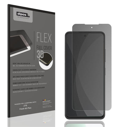 Full Cover Privacy Blickschutzfolie für ZTE Fresh  (1)