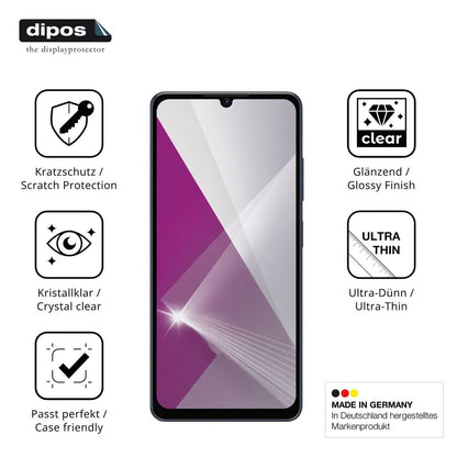 4x Schutzfolie klar für Lava Bold N2 5G Display-Sc (7)