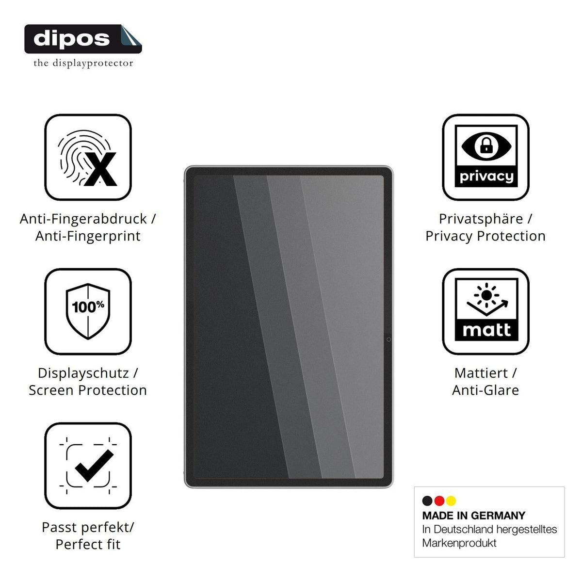 Blickschutzfolie für Lenovo Tab Plus Gen2 TB355FU  (5)