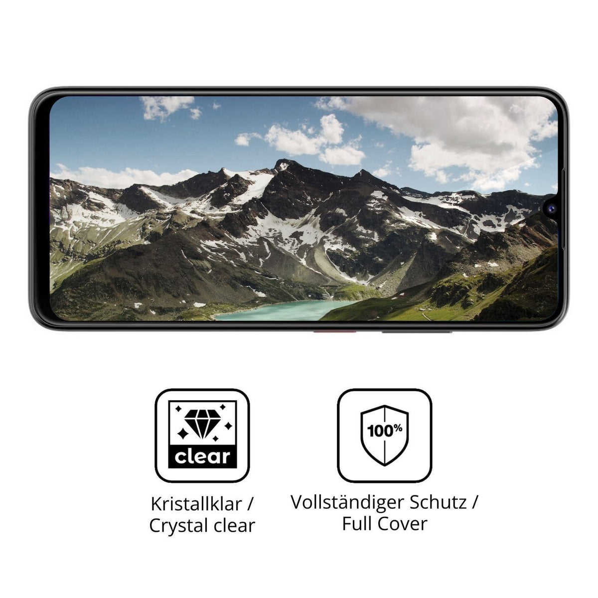 2x 3D Full Cover Schutzfolie für ZTE Optus X Total (5)