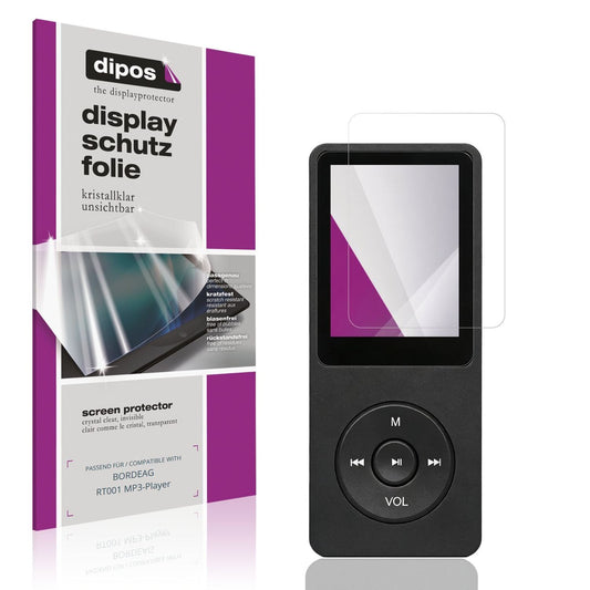 4x Schutzfolie klar für BORDEAG RT001 MP3-Player D (1)