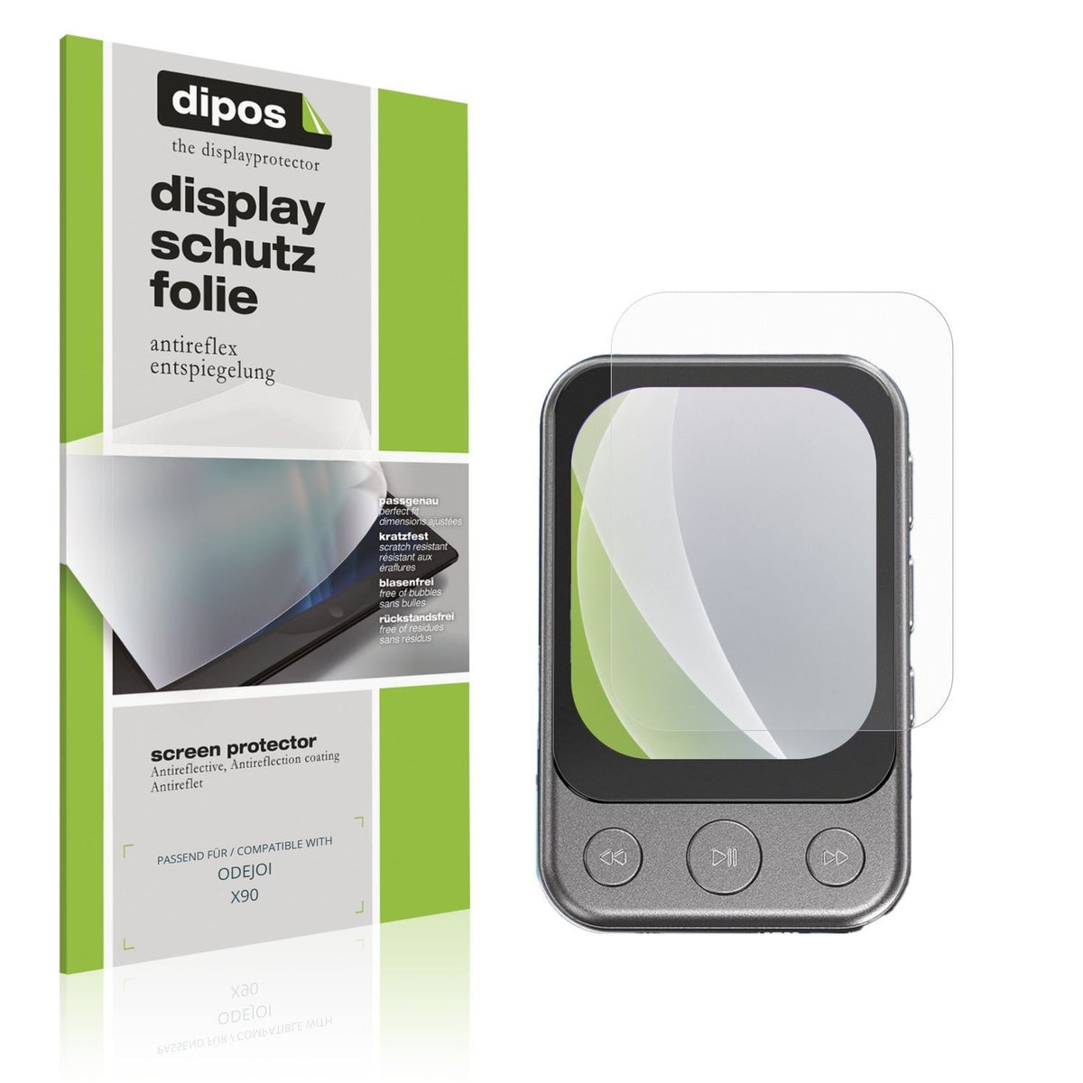 4x Schutzfolie matt für ODEJOI X90 Display-Schutzf (1)