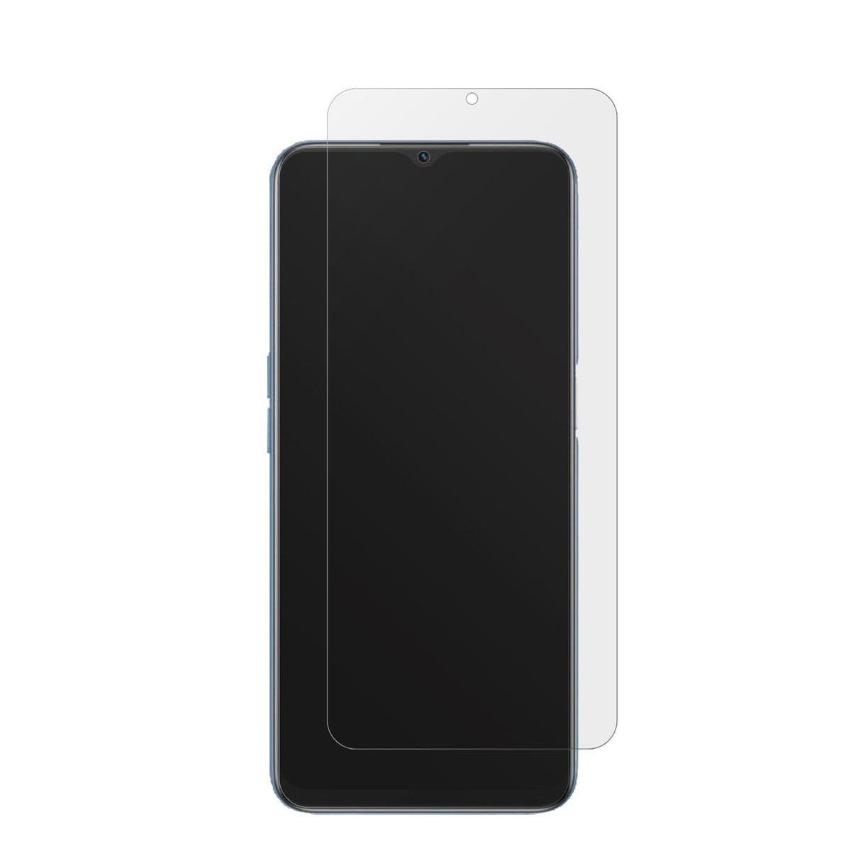 2x Schutzfolie matt für OPPO A16 Display-Schutzfol (2)