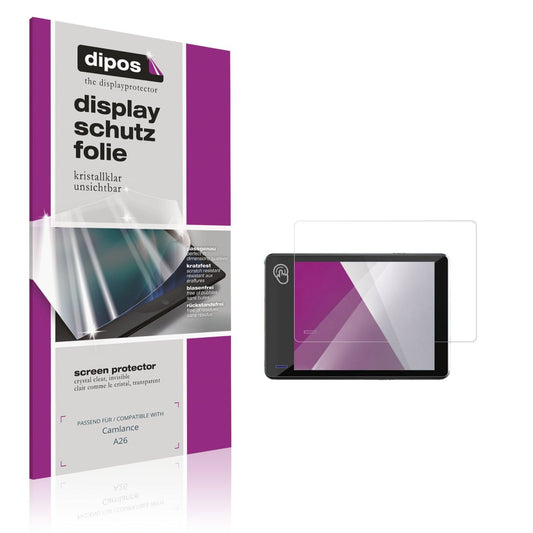 4x Schutzfolie klar für Camlance A26 Display-Schut (1)
