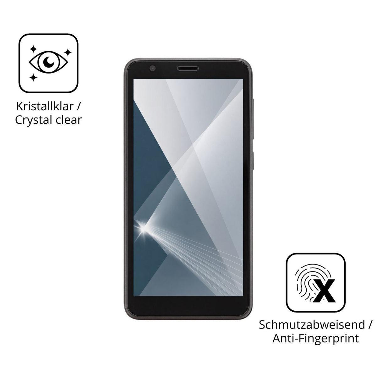 2x 9H Schutzfolie für Telstra T-Essential Panzerfo (5)