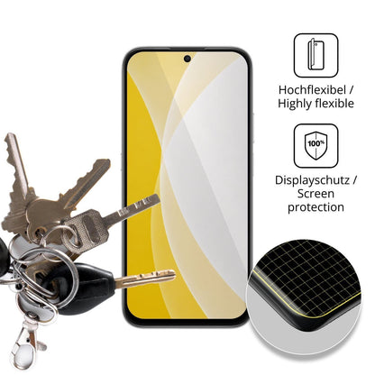 2x 3D Full Cover Schutzfolie für Honor 600 Smart 5 (3)
